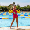 Camiseta de Natación de Manga Larga con Cremallera Solar Niños Diseño Sea-Queen Edad 6 Zoggs 465423SEQEYR6