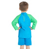 Camiseta de Natación de Manga Larga con Cremallera Solar Niños Diseño Super-Star Edad 1 Zoggs 465423SPSTYR1