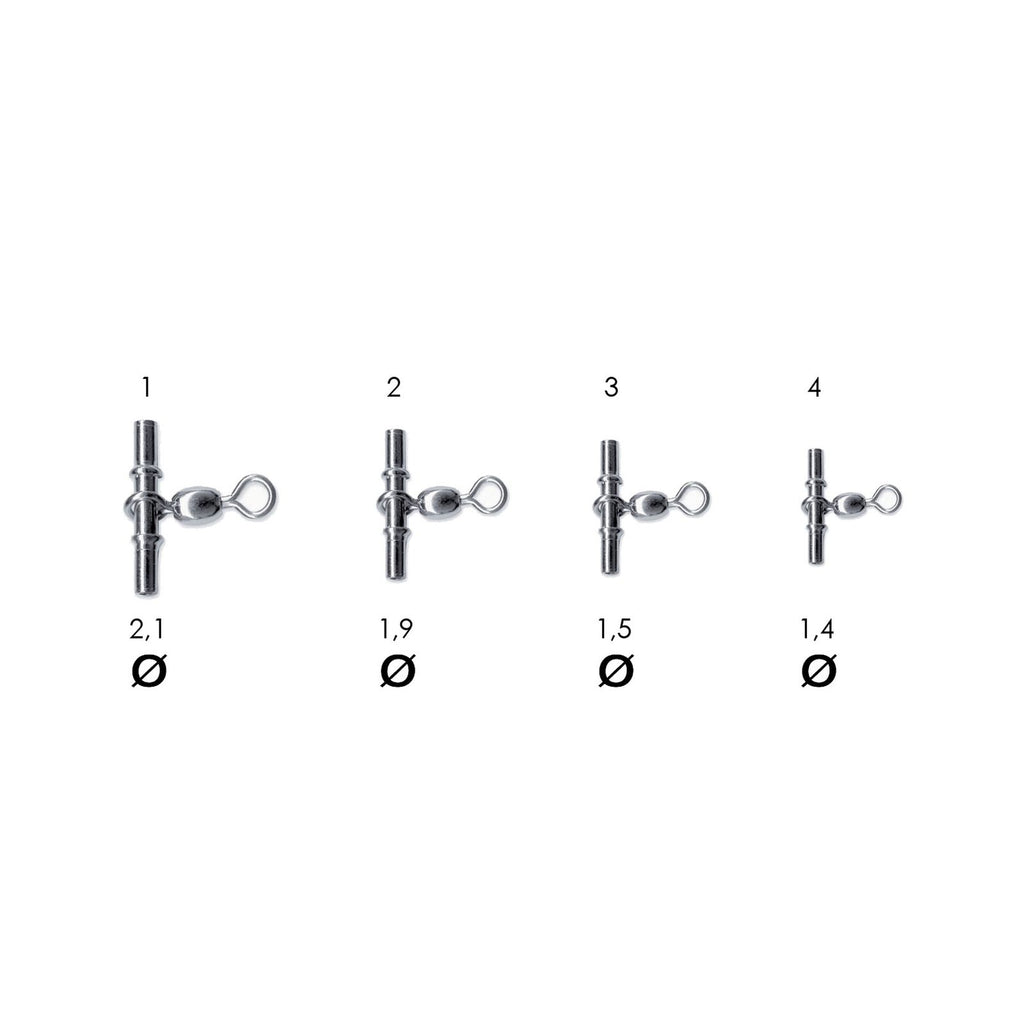 Giros de grúa en tubo 1,5mm Expert Predator 48127