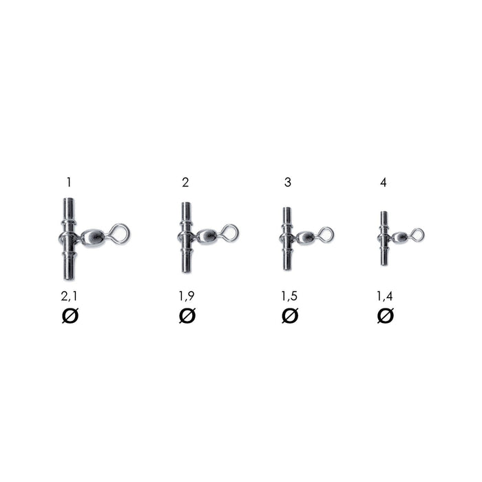 Giros de grúa en tubo 1,5mm Expert Predator 48127