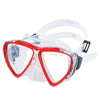 Máscara de snorkel Minos Transparente-Rojo Abysstar 50027RD