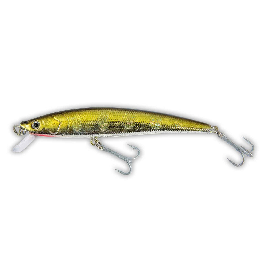 Minnows de Cristal Negro Amarillo 8g 9cm Lineaeffe 5300509