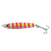 Micro Jig Plateado Rayas Rosadas 28g 7,0cm Hikaru 5325328