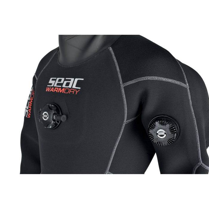 Mono de buceo Warmdry Hombre 4mm XXL Seac 6-1-XXL