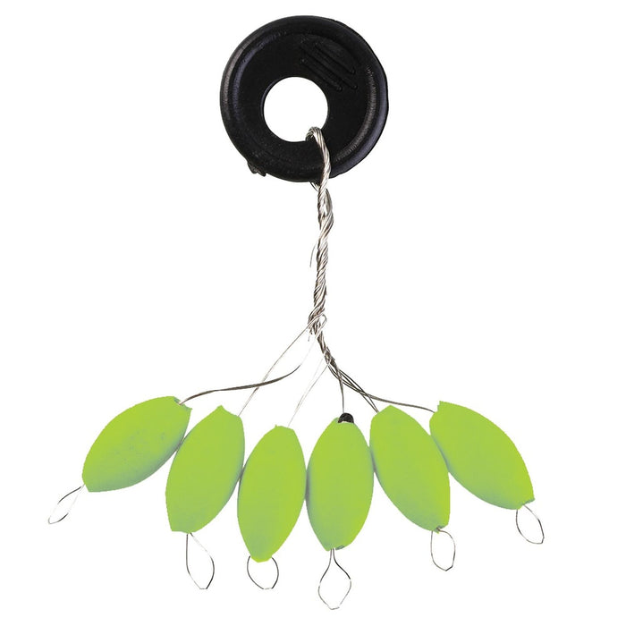 Tapones Flotantes Ovalados Fluorescentes 19x9mm Expert Predator 60473