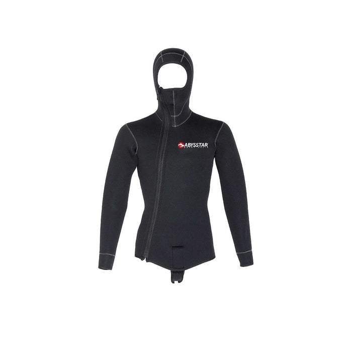 Traje de Buceo Completo Pacific Supreme Con Cremallera Delantera Hombre 5mm Negro S Abysstar 62688