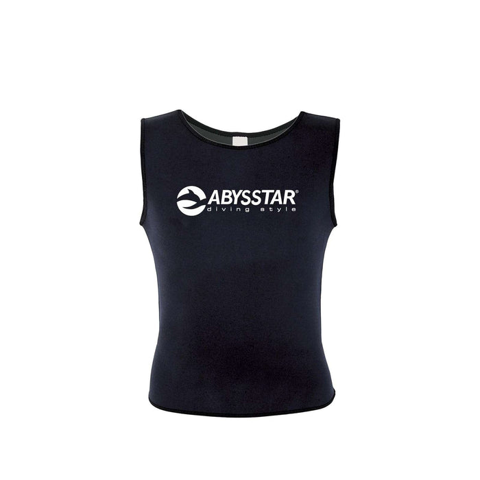 Traje de buceo sin mangas Nylon-Plush 2,5mm Negro L Abysstar 62701
