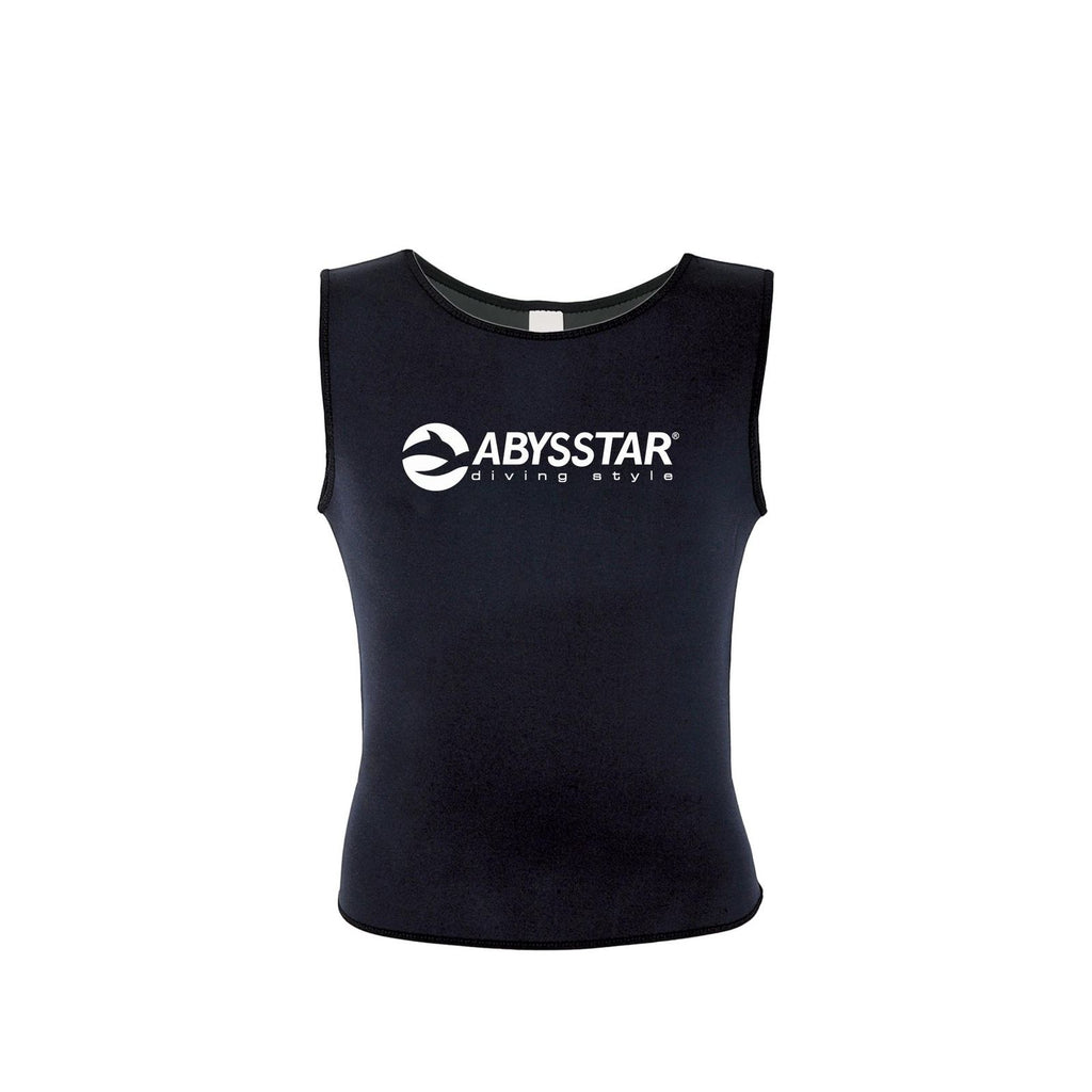 Traje de buceo sin mangas Nylon-Plush 2,5mm Negro XL Abysstar 62702