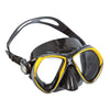 Máscara de buceo Vanity Negra-Amarilla Abysstar 62939YL