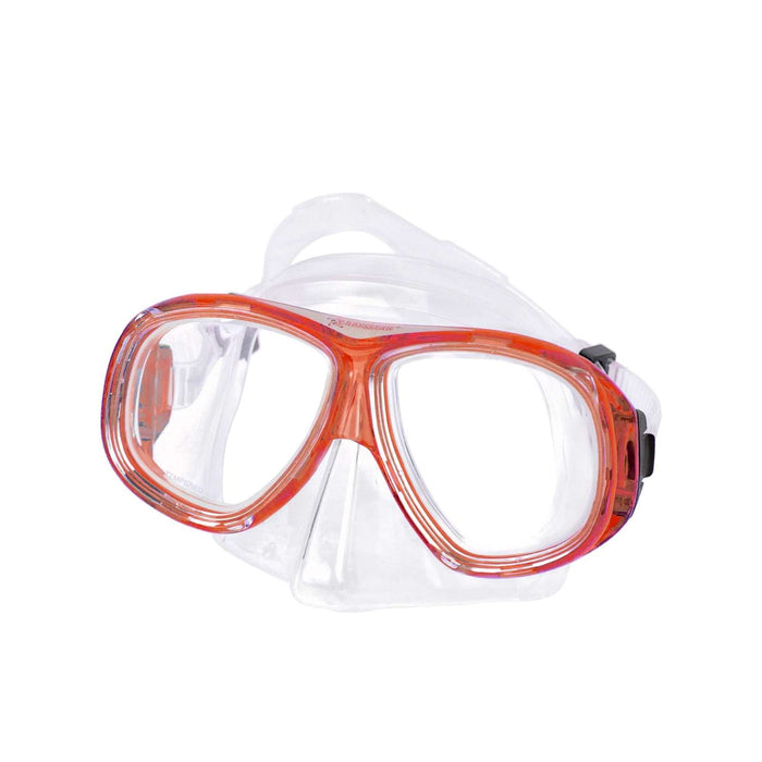 Máscara de snorkel Ulisse Transparente-Rojo Abysstar 63055RD