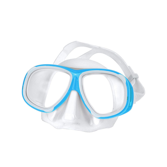 Máscara de snorkel Ulisse Blanca-Azul Abysstar 63056BL