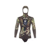 Traje de buceo completo para pesca submarina Grouper Evo Nylon Hombre 3mm Camo-Verde XL Abysstar 63243