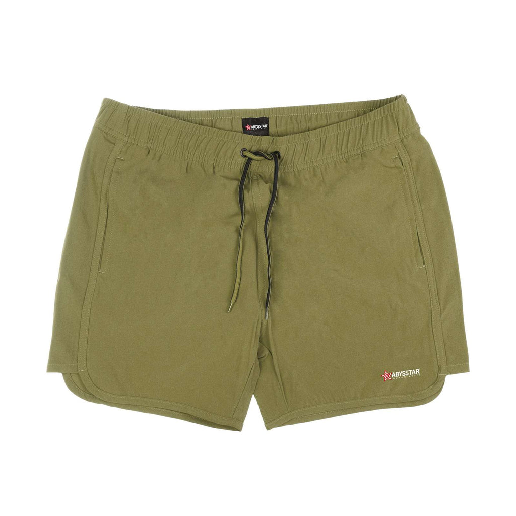 Bañador Cuba 4 Way Stretch Hombre Verde- ejército XXL Abysstar 64005AG