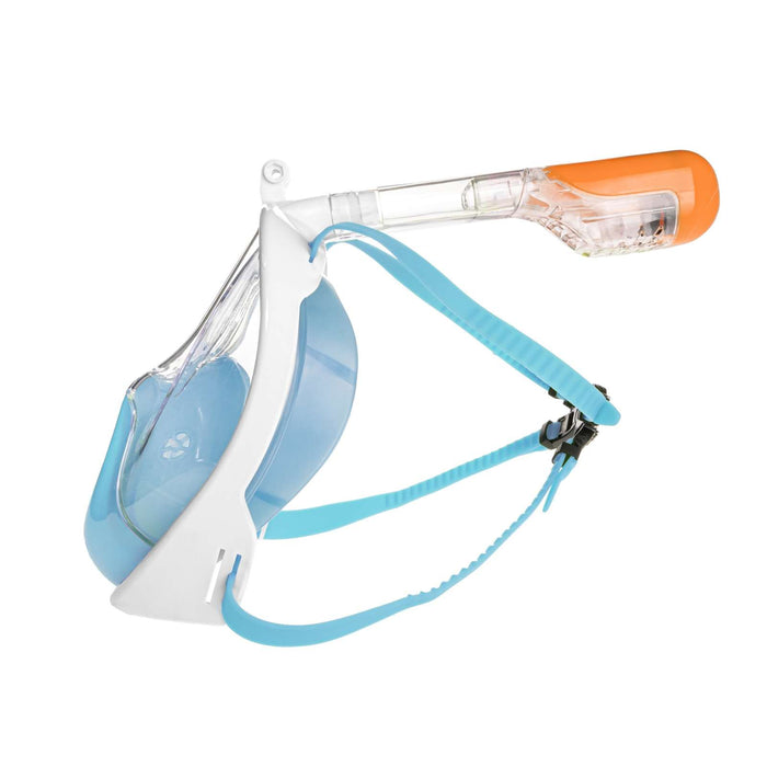 Máscara de snorkel de cara completa Galaxy Azul S-M Abysstar 67055BL