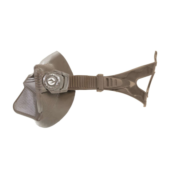 Máscara de pesca submarina Tortuga Marrón Abysstar 67170BR