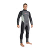 Traje de Buceo Completo Melbourne Hombre 5mm Negro-Gris XXXL Abysstar 69295