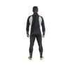Traje de Buceo Completo Melbourne Hombre 5mm Negro-Gris XXXL Abysstar 69295