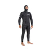 Traje de Buceo Completo Pacific Supreme Con Cremallera Delantera Hombre 3mm Negro S Abysstar 69435