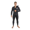 Traje de Buceo Completo Pacific Supreme Con Cremallera Delantera Hombre 3mm Negro S Abysstar 69435