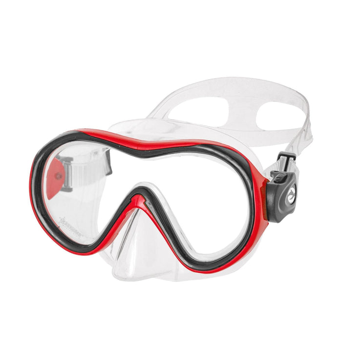 Máscara de snorkel Kronos Transparente-Rojo Abysstar 69771RD
