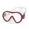 Máscara de snorkel Kronos Transparente-Rojo Abysstar 69771RD