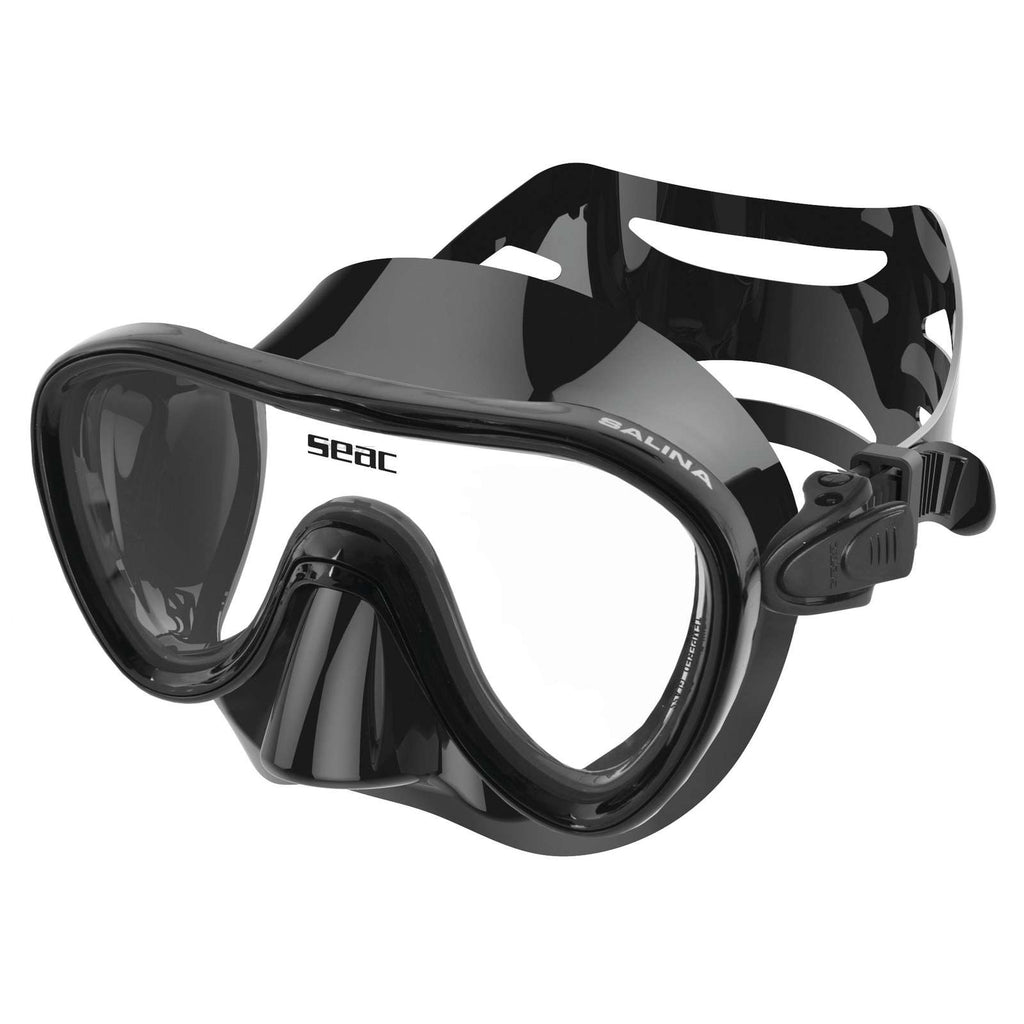 Máscara de Snorkel Salina Slt Negra Seac 75-15N-SLTN