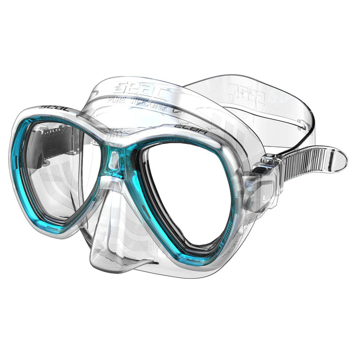 Máscara de Snorkel Elba Claro-Turquesa Seac 75-41A-SKL