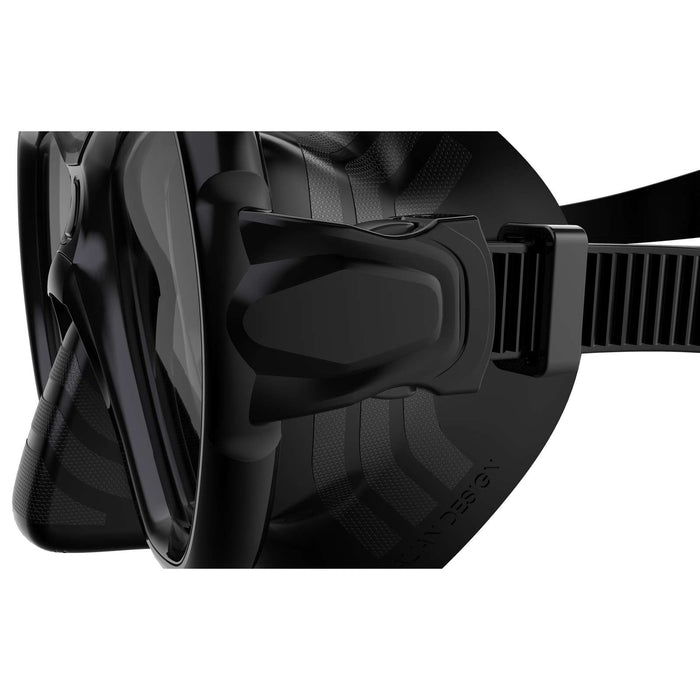 Máscara de Snorkel Elba Negra Seac 75-41N-SBL