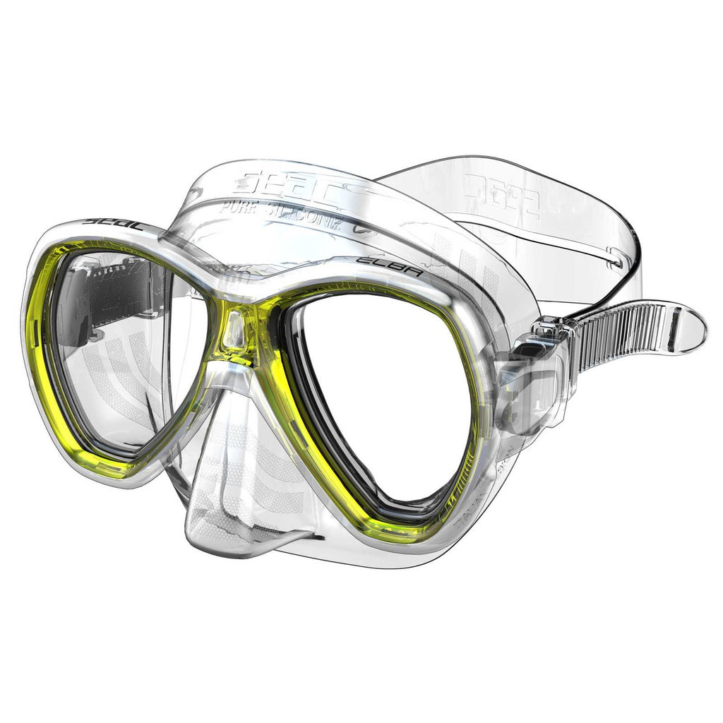 Máscara de Snorkel Elba Claro-Amarillo Seac 75-41Y-SKL
