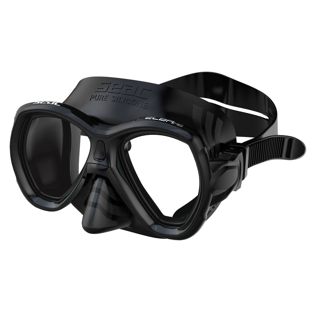 Máscara de snorkel Elba Md Negra Seac 75-42N-SBL