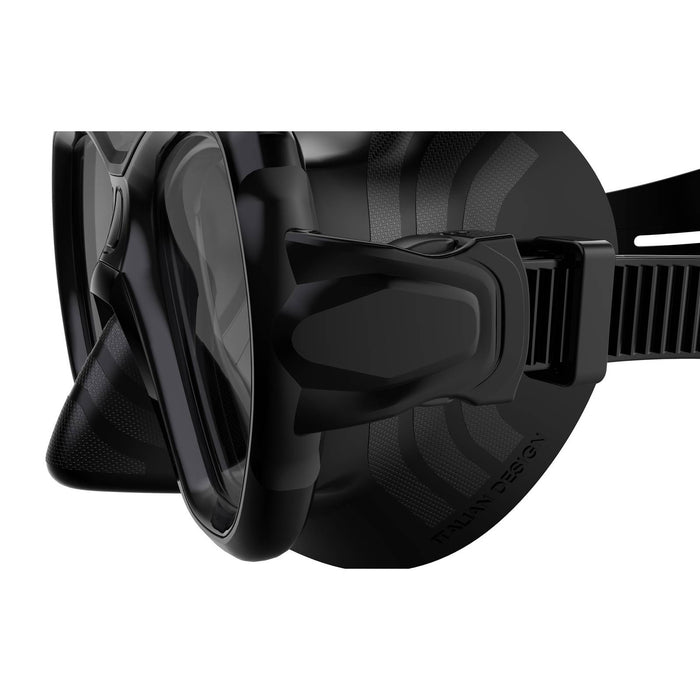 Máscara de snorkel Elba Md Negra Seac 75-42N-SBL