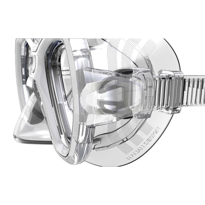 Máscara de Snorkel Elba Md Claro-Blanco Seac 75-42W-SKL