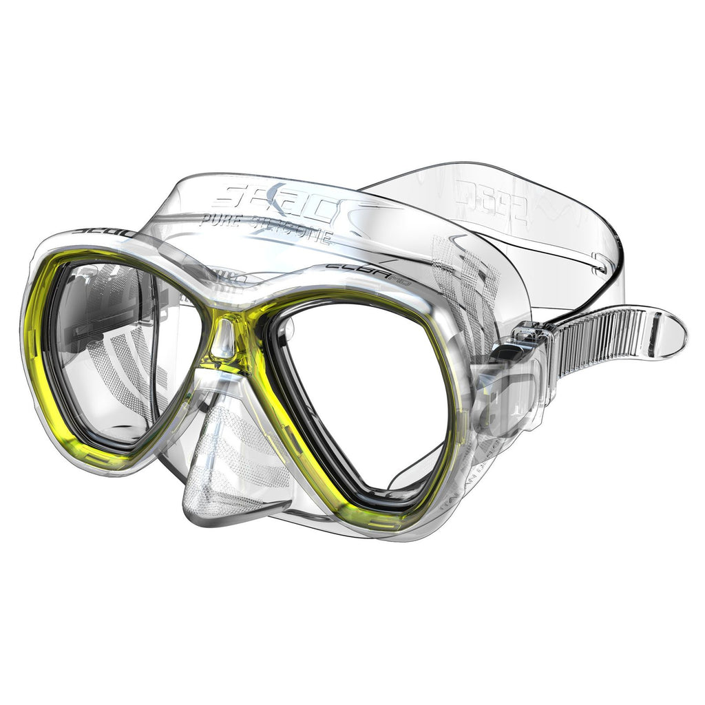 Máscara de snorkel Elba Md Claro-Amarillo Seac 75-42Y-SKL
