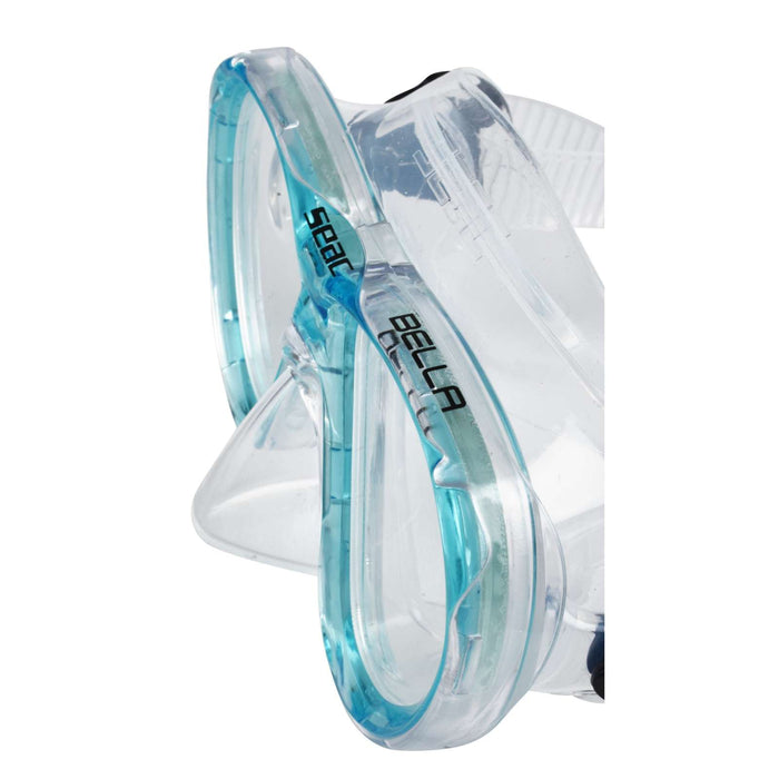Máscara de snorkel Bella Kids Claro-Turquesa Seac 75-45A-SKL