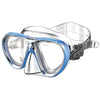 Máscara de snorkel Procida Slt Claro-Azul Seac 75-46B