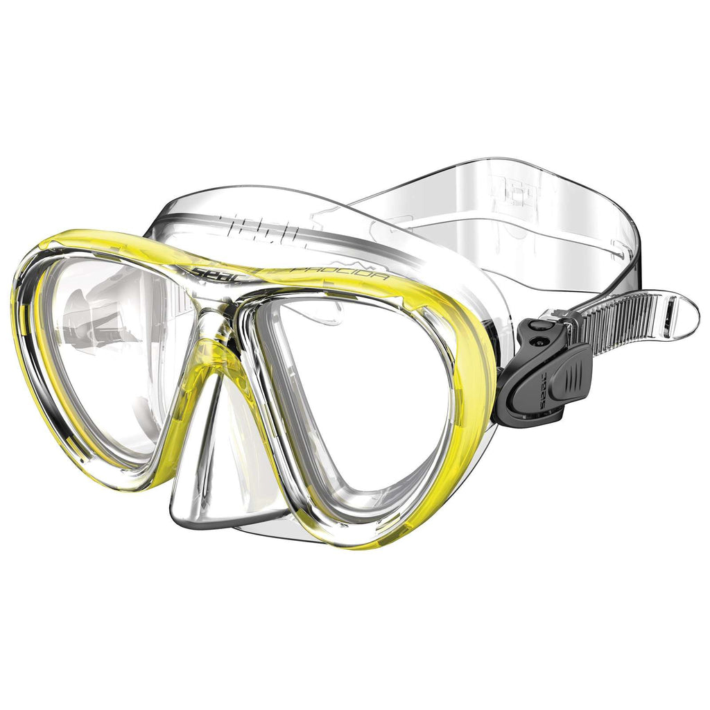 Máscara de snorkel Procida Slt Claro-Amarillo Seac 75-46Y