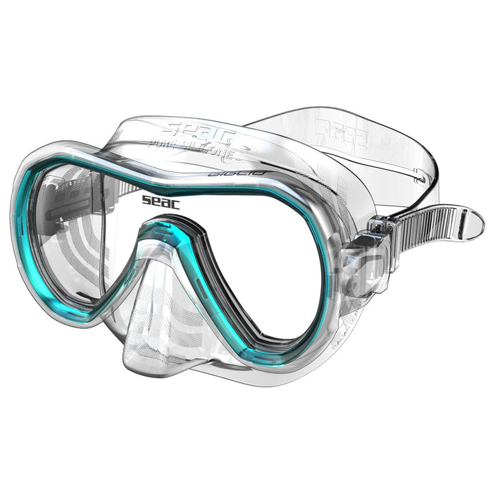 Máscara de snorkel Giglio Claro-Turquesa Seac 75-47A-SKL