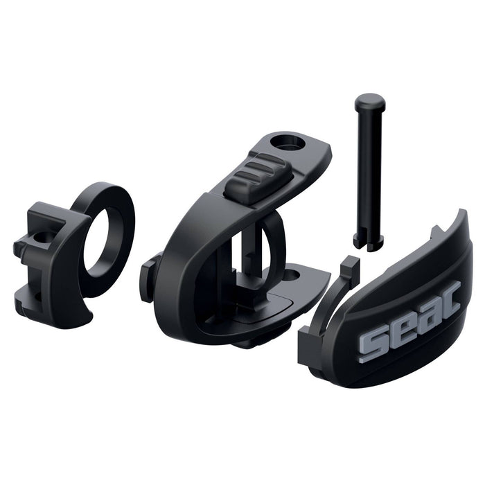 Máscara de Freediving y Spearfishing Eagle Negra-Roja Seac 75-66R-SBL