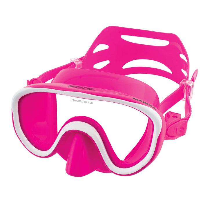 Máscara de Snorkel Marina Niños Rosa Seac 75-7P-SPI