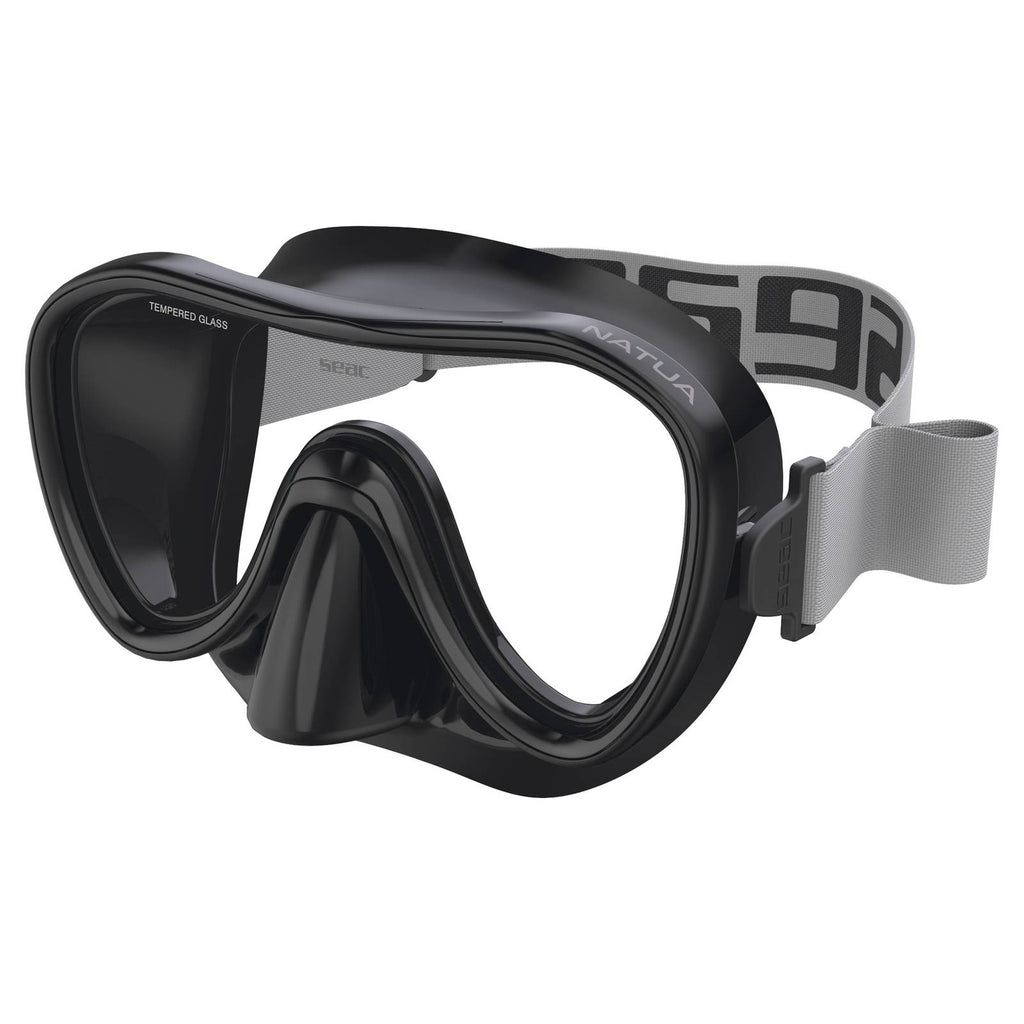 Máscara de snorkel Natua Negro Seac 75-80N-SBL