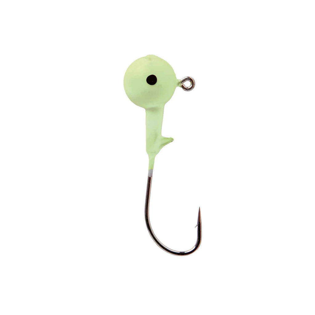 Anzuelos de pesca cabezas de jig fluorescentes 5g tamaño 1 Lineaeffe 7606050