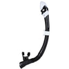 Snorkel de buceo Fast Tech Dry Black-White Seac 84-32NW-SBL
