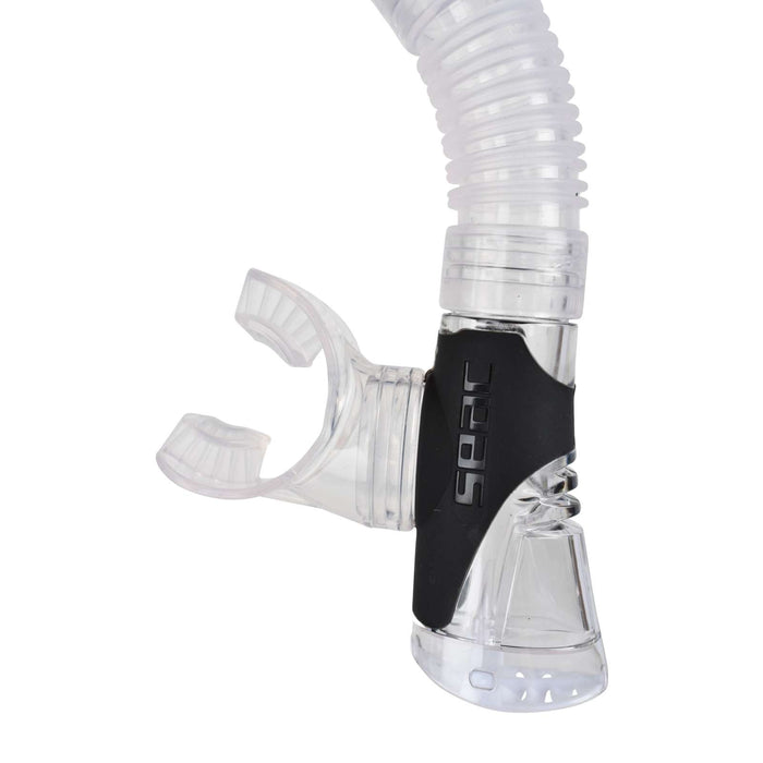 Snorkel de buceo Fast Tech Dry Clear-White Seac 84-32W-SKL