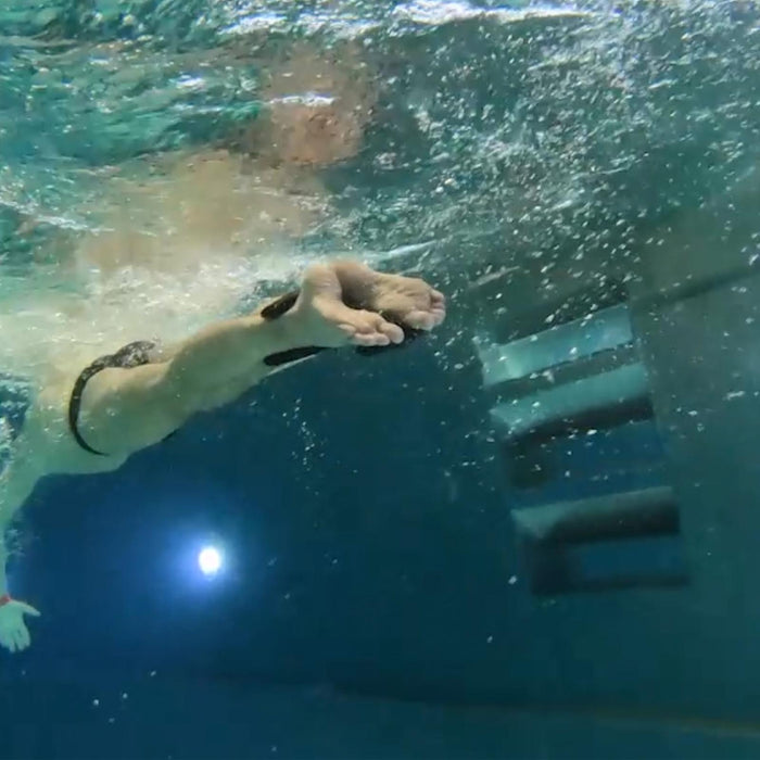 Flotador de natación Pullbuoy Swim Wings Junior Verde Seabike 8540413