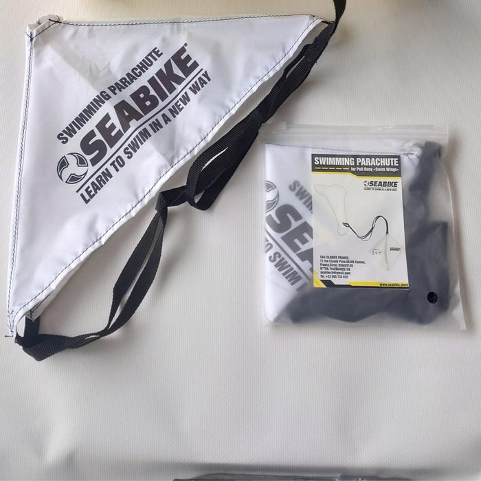 Paracaídas para Flotador de natación Pullbuoy Swim Wings Blanco Seabike 854042