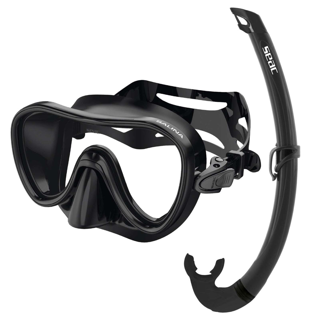 Set de Snorkel Salina Top Negro Seac 89-106N