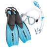 Set de Snorkel Tris Sprint Dry Niños Azul 32-35 Seac 89-30B-32-35