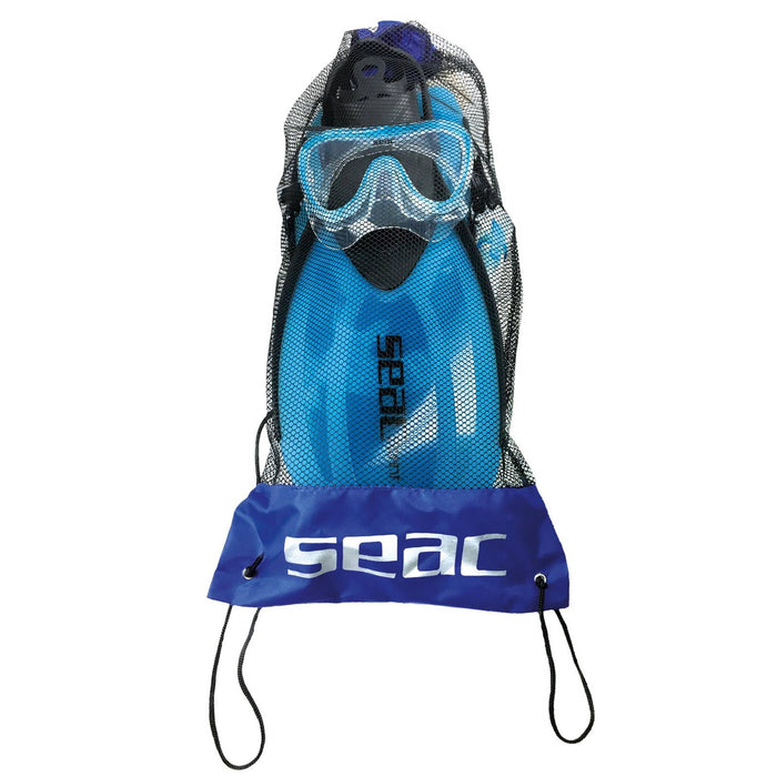 Set de Snorkel Tris Sprint Dry Azul 42-44 Seac 89-30B-42-44