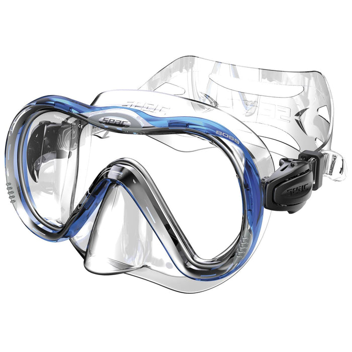 Máscara de Snorkel Boss Claro-Azul Seac 9231B