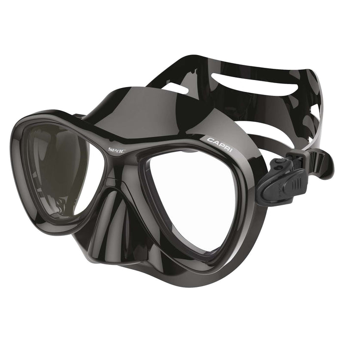 Máscara de Snorkel Capri Negra Seac 9421N